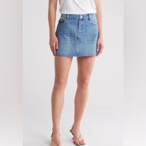 BLANKNYC Denim Mini Skirt Rose Garden Size 30